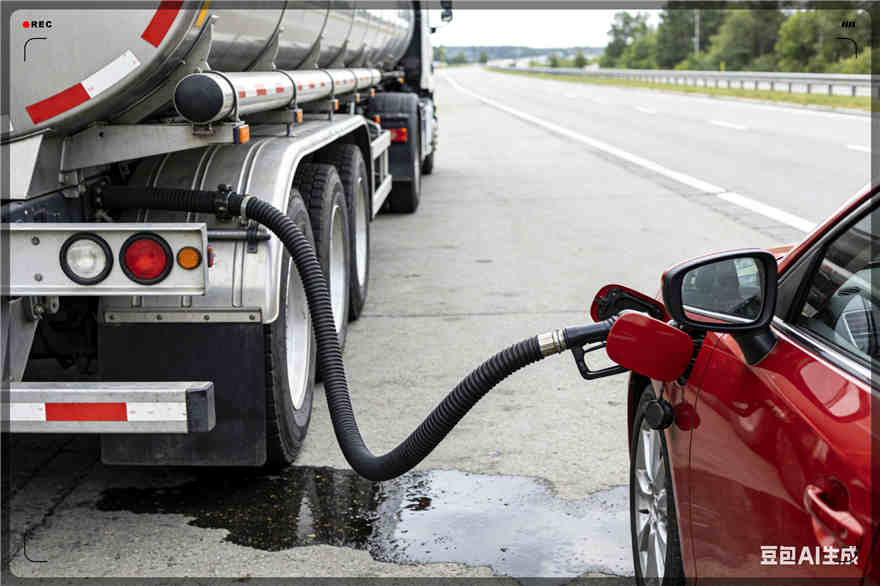 双流区汽车救援送水案例